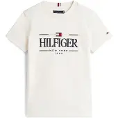 Tommy Hilfiger T-Shirt Icons KB0KB10360 Écru Regular Fit