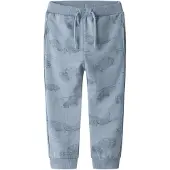 Name it Sweatpants "NMMVARON für Jungen mit Tunnelzug und Markenlabel" bedruckt, casual, normal, Baumwolle, ohne Kragen