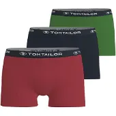 Tom Tailor Boxershorts "Buffer" weich, bequem, basic, eng, Logobund, Baumwollmix