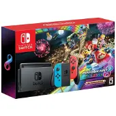 Nintendo Switch Neon-Rot/Neon-Blau (2019 Edition) Mario Kart 8 Deluxe Bundle