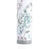 Pauleen Tischleuchte Flowery Romance E14 110mm max. 20W Beige, Grau Beton, Leinen