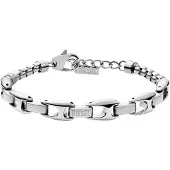 Diesel Metamorph Silver Stainless Steel Bracelet DX1633040