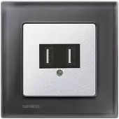 Siemens 5TG2025-2 doppelt USB 2100mA DELTA m-system Ladegerät