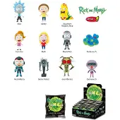 MONOGRAM Rick And Morty Serie 1 3d Pvc-taschenclips-display 24 Einheiten
