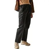Regatta Regenhose Womens Pack It Overtrousers Schwarz Damen-L