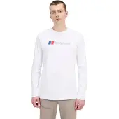 Berghaus M BIG Logo LS Tee pure white (H03) L