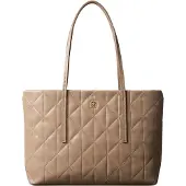 Calvin Klein Handtasche Quilted Small Tote LV04F3325G Beige