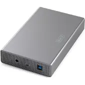 Digitus USB 3.0 Festplattengehäuse, 3,5", SATA, 16TB, Aluminium, HDD-Gehäuse, 2.5/3.5", Serial ATA III, 5 Gbit/s, USB Anschluss, Aluminium