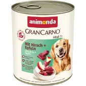 Animonda GranCarno Adult Schweinefleisch mit Wildfleisch und Apfel 6x800 g