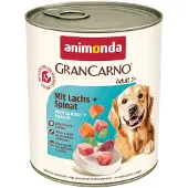 Animonda GranCarno Adult Lachs und Spinat 12x800g
