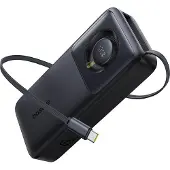 Baseus PPLSC01-20, 20000 mAh, Lithium Polymer (LiPo), Power Delivery, 14,8 V, 65 W, Schwarz