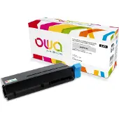 Prime Inventions OWA Toner K15664OW ersetzt OKI 44574702, schwarz