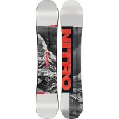 Nitro - All-Mountain Snowboard - Prime Raw 2027 für Herren - Größe 152 cm - Grau