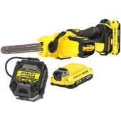 Stanley Fatmax Akku-Bandfeile 18V V20, 2x2Ah