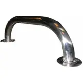 AstralPool Edelstahl Ø-handlauf Mit Befestigungsflanschen 43mm 2m