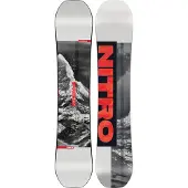 Nitro - All-Mountain Snowboard - Prime Raw 2027 für Herren - Größe 156W cm - Grau