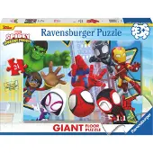 Ravensburger Spidey and His Amazing Friends Mega Bodenpuzzle 24 Teile