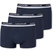 Schiesser Boxer "Uncover Cotton" Logo-Bund, elastisch, ohne Eingriff, perfekter Sitz
