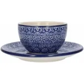 Bunzlau Castle Tasse und Untertasse Lace (170 ml)