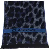 Cavalli Class Herren Blaue Wollschal