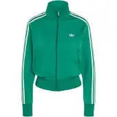 Adidas Trainingsjacke ORIGINALS "FIREBIRD CLASSIC ORIGINALS", Damen, Gr. S, grün (bold grün, weiß), Obermaterial: 100% Polyester, Jacken Trainingsjacke, FIREBIRD, reguläre Passform