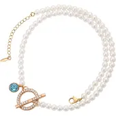 NAEMI Women Necklace in Rose Gold White | Gr.: onesize