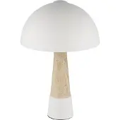 Globo Einzigartige Tischlampe Paulin Sandbraun