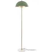Leitmotiv - Stehleuchte Waved - Grün - Ø40cm für Wohnzimmer, Schlafzimmer