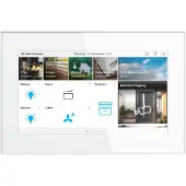 Busch-Jaeger Bedienpanel, Busch-OneTouch 7", LAN und WLAN, für Türkommunikation, weiß, 1 Stk.