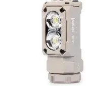 Wuben E7 Khaki 6500K, aufladbare EDC-Taschenlampe, 1800 Lumen