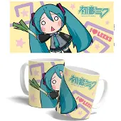 POPbuddies Hatsune Miku Tasse Miku Chibi Leek Girl 325 ml
