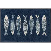 Kleen-Tex Fußmatte "Fish Tango", rechteckig, 7 mm Höhe