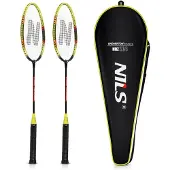 NILS NRZ204 ALUMINIUM Badmintonset + Koffer