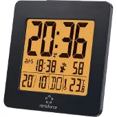 Renkforce 1383425 Funk Wecker Schwarz Alarmzeiten 2