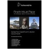 Hahnemuhle Digital Fineart A4 Testpack Glänzende Papiere