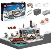 Mould King Weihnachtszug-Wunderland 12029