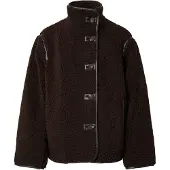 Pieces Teddyjacke | Braun | M