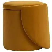 Möbel Kraft Hocker , gelb , Maße (cm): B: 45 H: 75