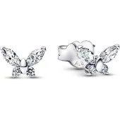 Pandora 294263C01 Damen-Ohrstecker Schmetterling Ohrringe Silber