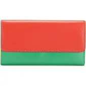 Mywalit Tri-fold Zip Wallet Geldbörse Leder 17 cm