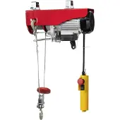 Toolcraft 1553742 Elektrischer Seilhebezug Tragfähigkeit (mit Umlenkrolle) 600 kg Tragfähigkeit (ohne Umlenkrolle) 300