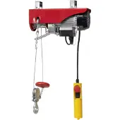 Toolcraft 1550315 Elektrischer Seilhebezug Tragfähigkeit (mit Umlenkrolle) 250 kg Tragfähigkeit (ohne Umlenkrolle) 125