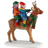 Lemax Reindeer Rides 12x4x18 cm Weihnachtsdorf