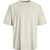 Jack & Jones Oversize-Shirt "JJEBRADLEY Oversize T-Shirt mit klassischem Rundhalsausschnitt" mit gekämmten Jersey