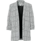 Pieces Boss 3/4 Printed Blazer