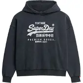 Superdry Vl Metallic Relaxed Kapuzenpullover