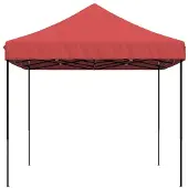 vidaXL Partyzelt Faltbar Pop-Up Burgunderrot 410x279x315 cm