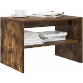 vidaXL TV-Schrank Räuchereiche 80x40x40 cm Holzwerkstoff