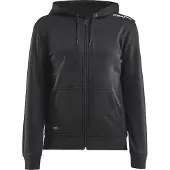 Craft Hoodie Community FZ Damen Black-L