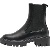 ONLY Onlybetty-1 Damenschuhe Stiefeletten Schlupfstiefel Schwarz Freizeit, Schuhgröße:38 EU